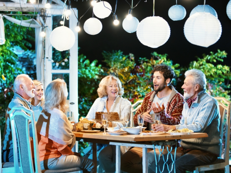 Perfect Dining Experience at Golden Village Palms RV Resort