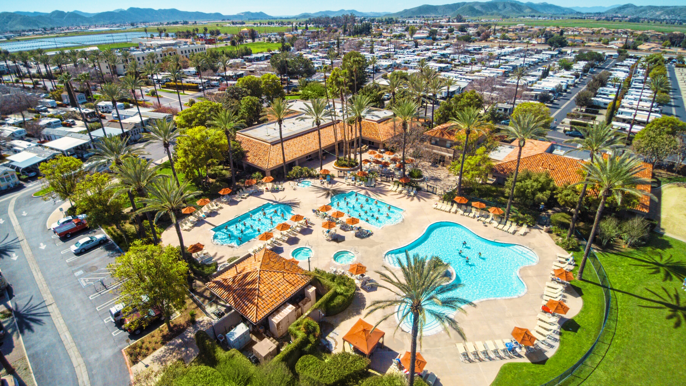 Golden Village Palms RV Resort California