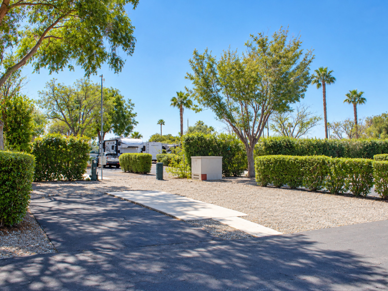 Luxury RV Site at Golden Village Palms