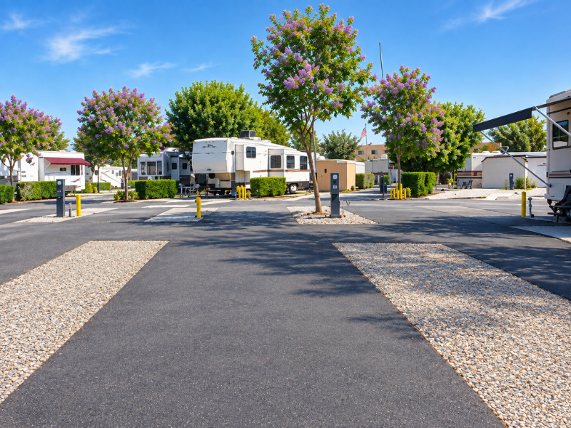 GVP Pull Thru RV Site
